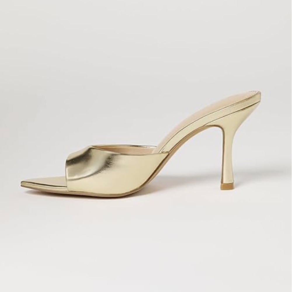 NWT The Drop Mandy Pointed-Toe Heel Sandal